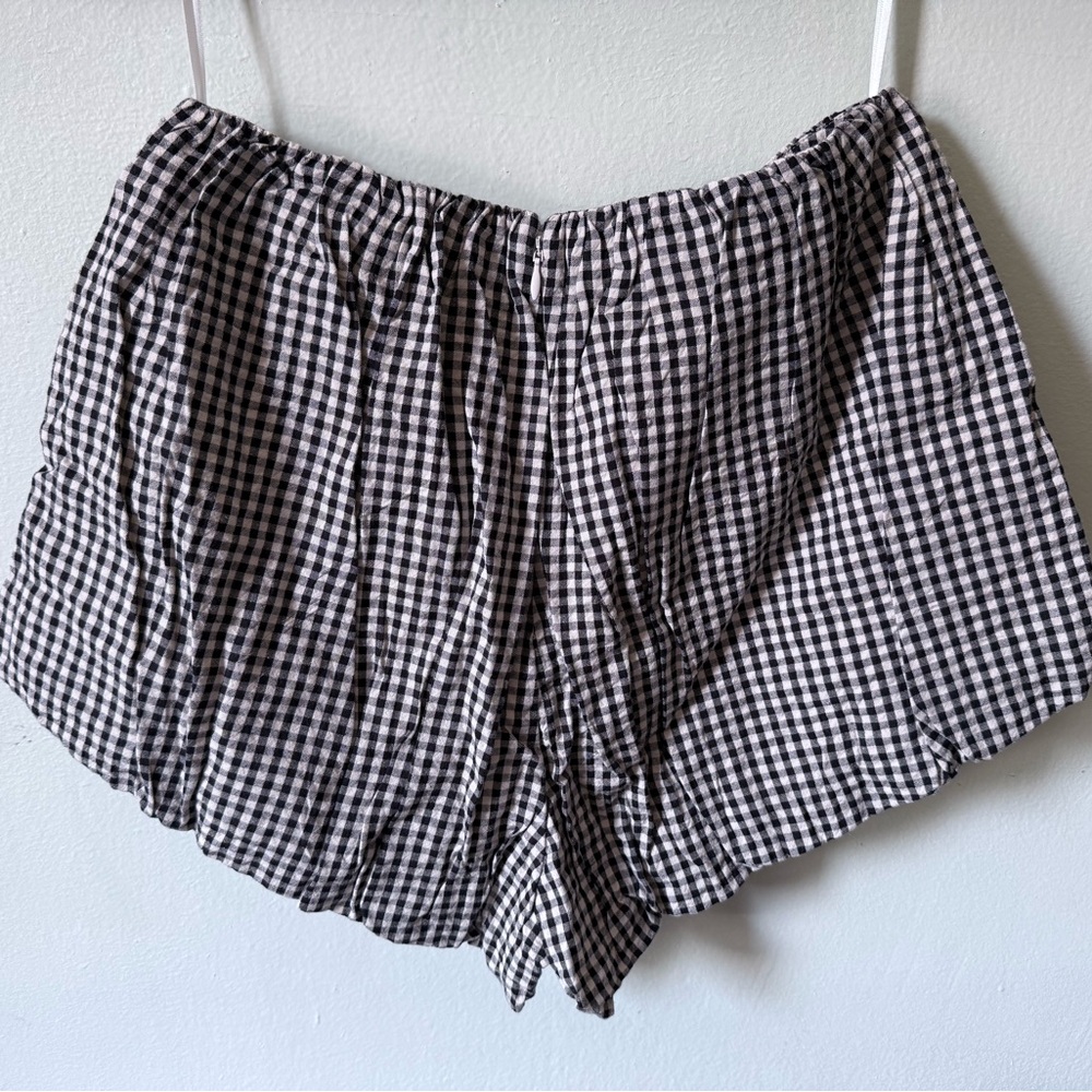 Posse - Aurelia Shorts in Black Gingham - Brand New with Tags!